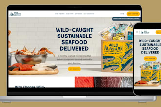 build fishing gear shopify store seafood aquarium website aquarium shopify store