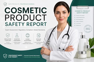guide and help you to launch cosmetic product for UK, eu in cpnp,scpn portal