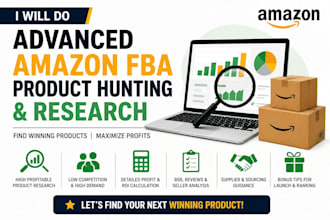 do advanced amazon fba product hunting and research