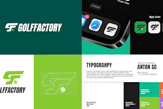 design modern minimalist logo design and brand identity