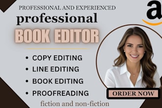 do book editing fiction and non fiction proofreading