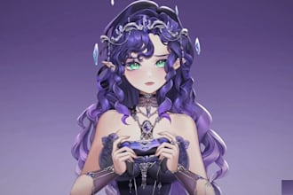 design and rig live2d vtuber model live2d  vtuber avatar and anime vtuber model