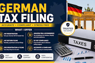 file german vat return, registration, oss for amazon fba and eu sellers