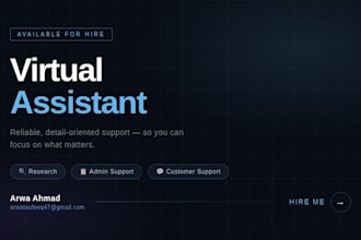 do virtual assistance tasks for you