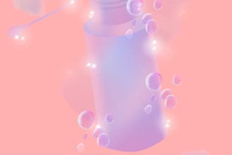design an aesthetic product promotion poster for your brand