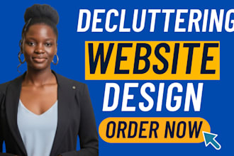 design decluttering website home organization website storage product website