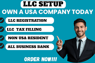 do usa and non usa llc formation ein us tax filling within 24 hours