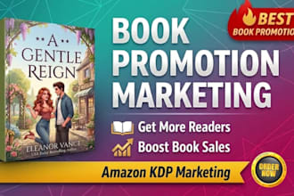 be your author social media manager book promotion booktok marketing video ads
