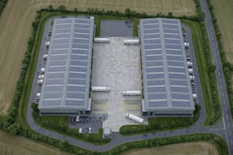 design a 3d warehouse, logistics center and industrial facility