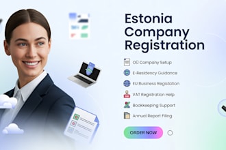estonia oÜ company registration e residency eu business setup vat service