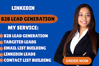 do b2b lead generation targeted leads and linkedin prospecting