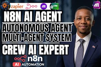 setup autonomous multi agent system, n8n ai agent for real estate with n8n, clay