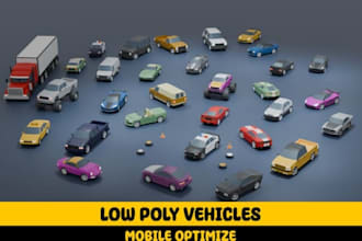 create game ready 3d vehicle models for racing and simulation games