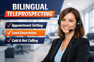 handle cold calling and set high qualified appointments