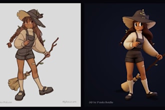 do stylized 3d character modeling for games