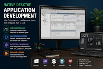 develop custom desktop applications
