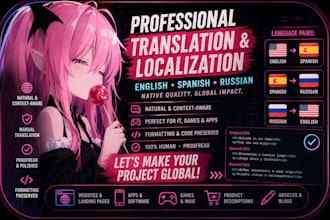 translate your app or game into spanish