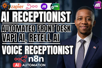 do ai receptionist ai virtual receptionist or voice receptionist on vapi, retell