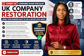 restore your uk company and handle company restoration fast