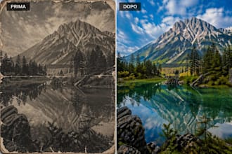 professional photo restoration service