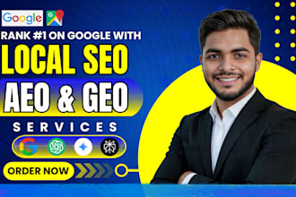do local SEO, GEO, aeo to gmb rank on google maps, ai search