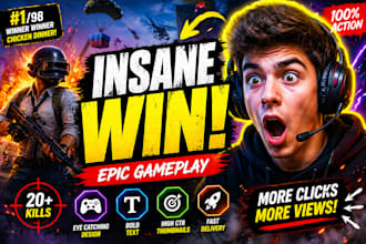 youtube thumbnail designer   high CTR expert