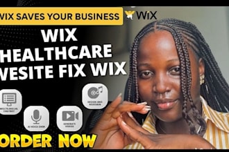 wix healthcare, wix error 404 optimize wix cms website wix expert, hair product
