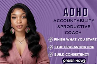 be your adhd VA body double accountability partner, and coach to get you