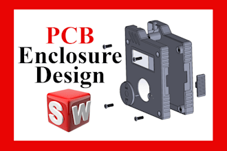 design custom pcb enclosure for arduino and electronics devices
