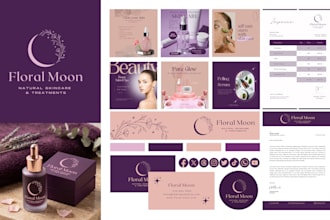 design business logo, brand identity and branding kit