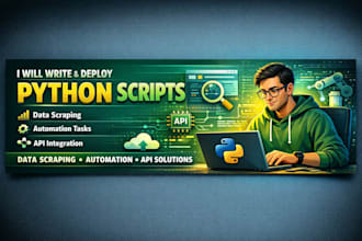 write and test python scripts