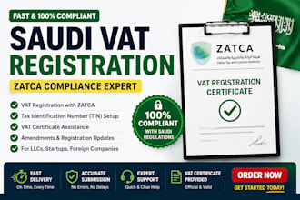 do saudi vat registration, zatca tax compliance, tin setup, vat certificate ksa