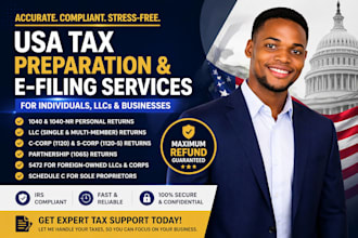 file USA llc tax returns, sales tax, and annual reports