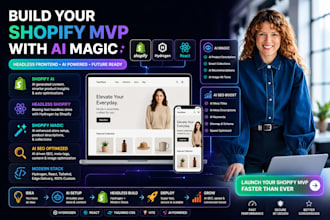 build your shopify mvp with ai magic and headless frontend