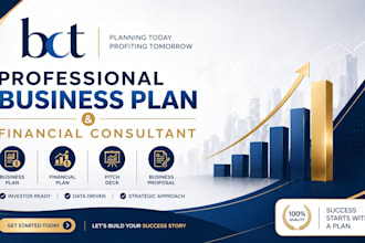 write a comprehensive business plan and financial plan
