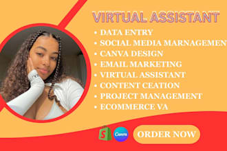 canva virtual assistant creative social media virtual assistant admin support