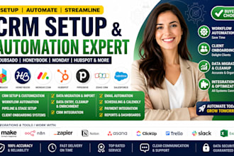 setup dubsado crm honeybook monday hubspot workflow podio apptivo notion monday