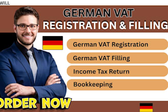 eu tax and vat registration, german tax filling, income tax, oss, ioss