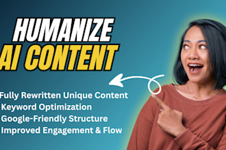edit and humanize chatgpt content for SEO and readability