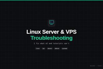 troubleshoot your linux server or vps issue