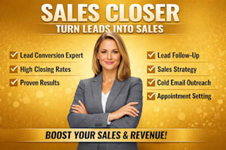 sales representative sales closer salesperson lead generation sales rep b2b lead