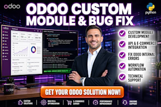 develop odoo custom module and fix odoo errors