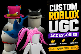 create custom stylized roblox ugc accessories