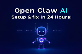 install open claw setup open claw ai agents openclaw ai open claw fix in 24hrs