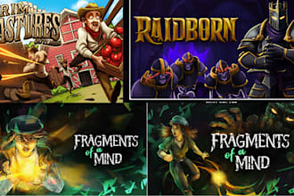 draw steam capsule art banner cover art steam game storefront steam page artwork