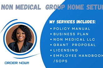 set up non medical group home
