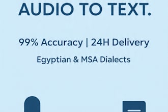 do arabic transcription  and seo article writing