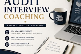 help you pass accounting, external and internal audit interviews