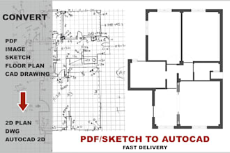 convert PDF to dwg