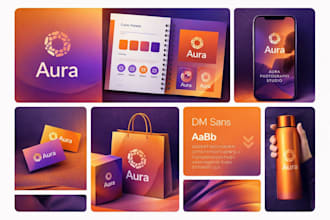 design logo and brand guidelines, brand identity kit brand style guide brandbook